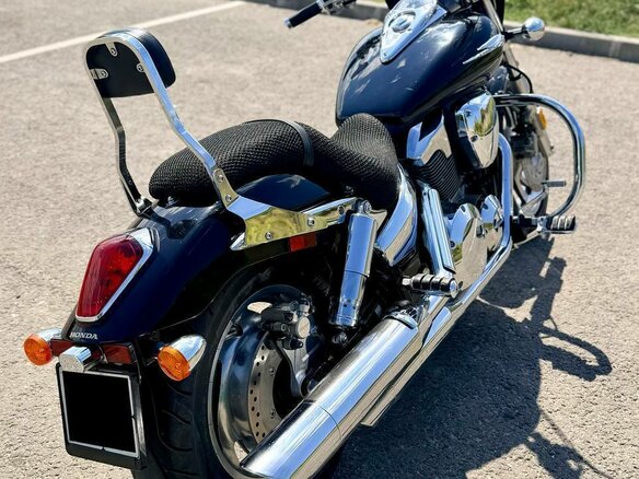 2004 Honda VTX 1300, чёрный, 700000 рублей - вид 6