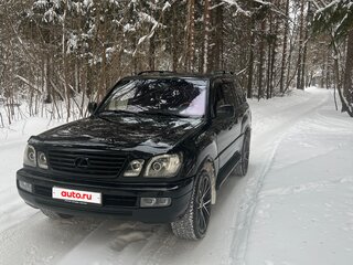 2001 Lexus LX 470 II, чёрный, 1790000 рублей, вид 3