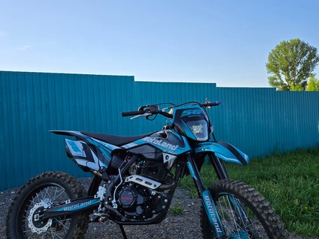 2023 Motoland CRF250, синий, 120000 рублей, вид 3