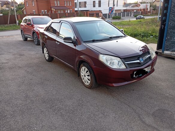 2012 Geely MK I, красный, 160000 рублей - вид 1