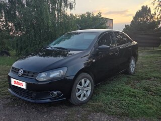 2013 Volkswagen Polo V, чёрный, 630000 рублей, вид 1