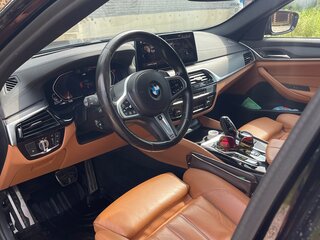2021 BMW 5 серии 530d xDrive VII (G30/G31/G38) Рестайлинг, чёрный, 4700000 рублей, вид 5