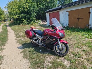 2003 Yamaha FJR1300, красный, 460000 рублей, вид 3