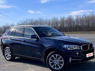 2016 BMW X5 30d III (F15), синий, 2600000 рублей, вид 3