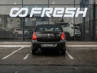 2009 Renault Logan I, чёрный, 610000 рублей, вид 4