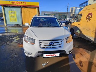 2010 Hyundai Santa Fe II Рестайлинг, белый, 1350000 рублей, вид 2