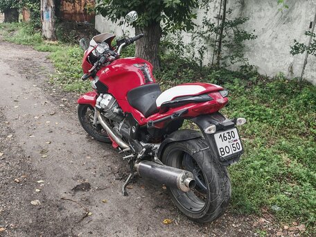 2007 Moto Guzzi 1200 Sport, красный, 420000 рублей, вид 5