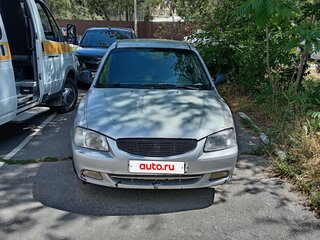 2006 Hyundai Accent ТагАЗ II, серебристый, 300000 рублей, вид 2