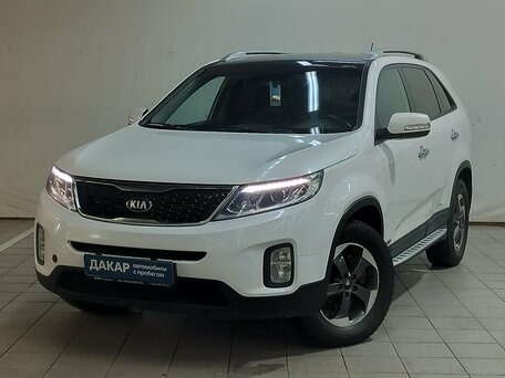 2014 Kia Sorento II Рестайлинг, белый, 1300000 рублей, вид 1