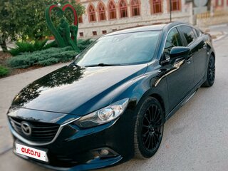 2012 Mazda 6 III (GJ), чёрный, 1465000 рублей, вид 3