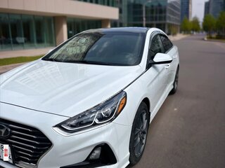 2019 Hyundai Sonata VII (LF) Рестайлинг, белый, 2300000 рублей, вид 2