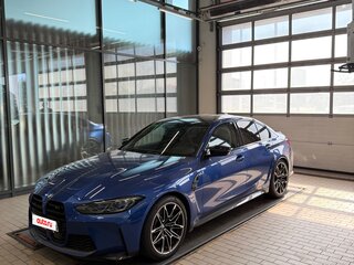 2021 BMW M3 Competition Package VI (G80), синий, 6700000 рублей, вид 1
