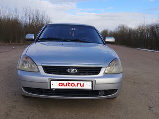 2008 Lada (ВАЗ) Priora I, серебристый, 300000 рублей, вид 1