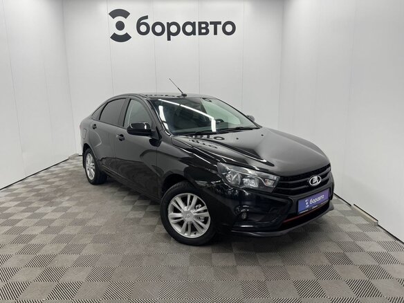 2018 Lada (ВАЗ) Vesta I, чёрный, 839000 рублей - вид 1