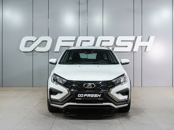 2024 Lada (ВАЗ) Vesta SW Cross I Рестайлинг (NG), белый - вид 2