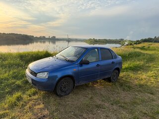 2006 Lada (ВАЗ) Kalina I, синий, 160000 рублей, вид 4