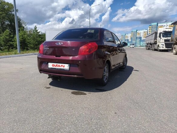 2011 Chery Bonus (A13), пурпурный, 250000 рублей - вид 3