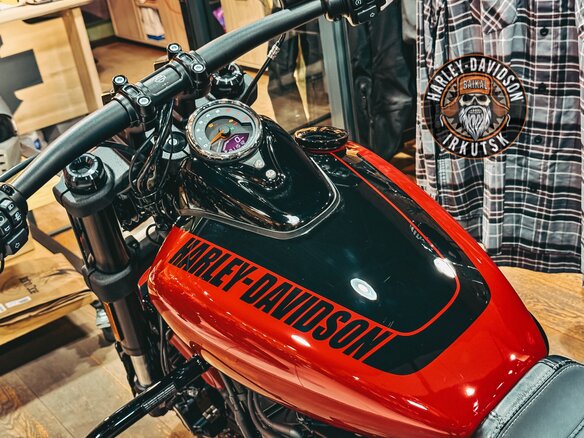 2021 Harley-Davidson Fat Bob, красный, 2050000 рублей - вид 5