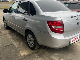 2012 Lada (ВАЗ) Granta I, серебристый, 370000 рублей, вид 4