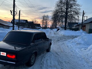 2010 Lada (ВАЗ) 2107, зелёный, 100000 рублей, вид 1