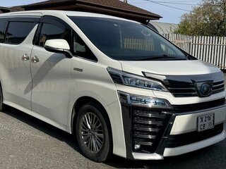 2018 Toyota Vellfire II Рестайлинг, белый, 4450000 рублей, вид 2
