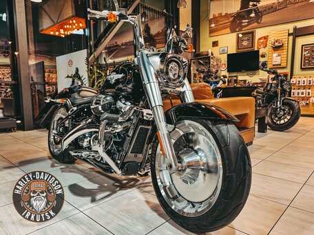 2018 Harley-Davidson Fat Boy, чёрный, 2250000 рублей, вид 2