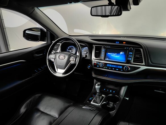 2014 Toyota Highlander III (XU50), чёрный, 2686000 рублей - вид 6