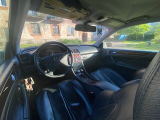 2000 Mercedes-Benz CLK-Класс 200 I (W208) Рестайлинг, серебристый, 300000 рублей, вид 5