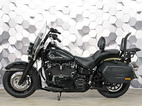 2018 Harley-Davidson Heritage, зелёный, 1377000 рублей, вид 4