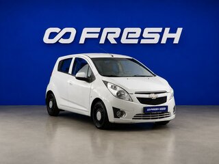 2013 Chevrolet Spark III, белый, 610000 рублей, вид 1