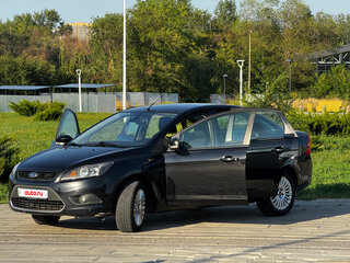 2008 Ford Focus II Рестайлинг, чёрный, 590000 рублей, вид 2