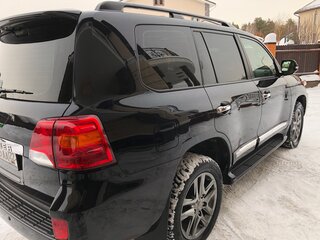 2014 Toyota Land Cruiser 200 Series Рестайлинг 1, чёрный, 4790000 рублей, вид 4