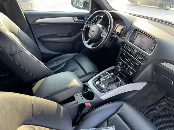 2013 Audi Q5 I (8R) Рестайлинг, чёрный, 1300000 рублей - вид 5