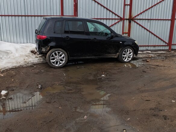 2003 Mazda Demio II (DY), чёрный, 180000 рублей - вид 5