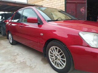 2006 Mitsubishi Lancer IX Рестайлинг, красный, 490000 рублей, вид 4