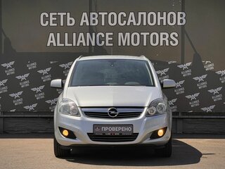 2012 Opel Zafira B Рестайлинг, серебристый, 869000 рублей, вид 2