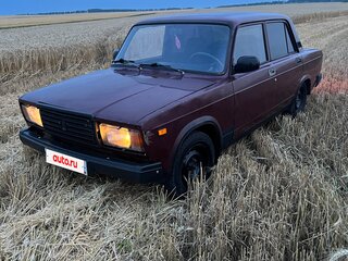 2005 Lada (ВАЗ) 2107, красный, 86000 рублей, вид 1