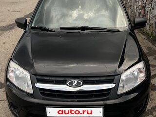 2018 Lada (ВАЗ) Granta I, чёрный, 435000 рублей, вид 2