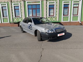 2003 Hyundai Sonata IV (EF) Рестайлинг, серебристый, 260000 рублей, вид 2