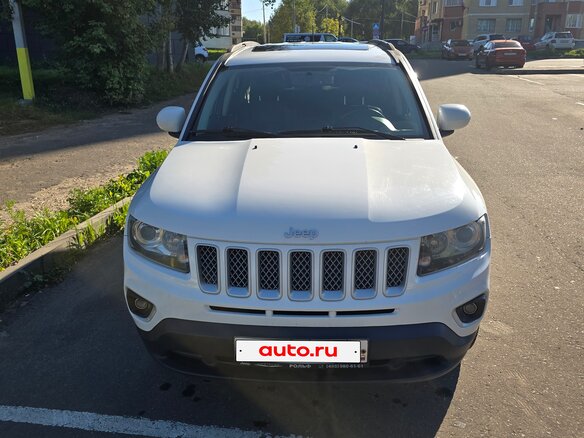 2013 Jeep Compass I Рестайлинг 2, белый