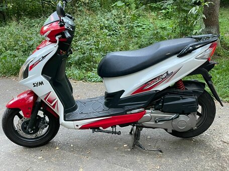 2012 Sym Jet 4 125, красный, 130000 рублей, вид 1