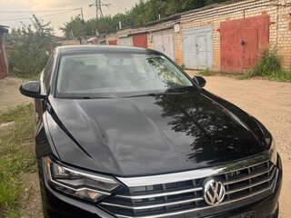 2020 Volkswagen Jetta VII, чёрный, 1950000 рублей, вид 4