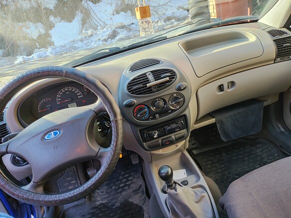 2010 Lada (ВАЗ) Kalina I, синий - вид 3