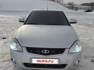 2014 Lada (ВАЗ) Priora I Рестайлинг, серебристый, 470000 рублей, вид 2