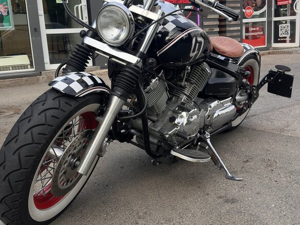 1999 Yamaha XVS1100, чёрный, 420000 рублей - вид 5