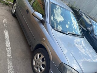 2003 Opel Astra G, голубой, 260000 рублей, вид 1
