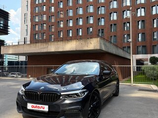 2019 BMW 5 серии 530i xDrive VII (G30/G31/G38), чёрный, 3800000 рублей, вид 1