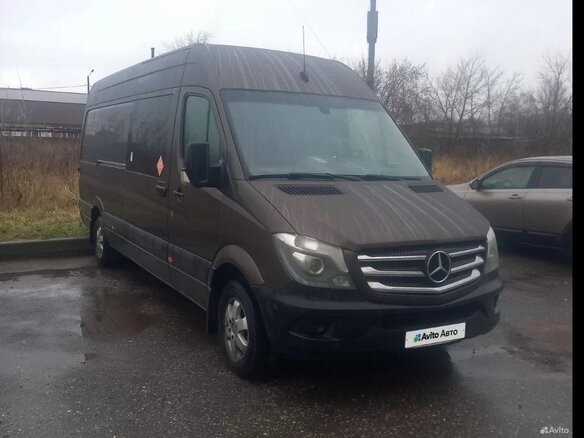 2014 Mercedes-Benz Sprinter, коричневый, 3300000 рублей - вид 11
