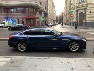 2013 BMW 6 серии Gran Coupe 640d xDrive III (F06/F13/F12), синий, 2950000 рублей, вид 5