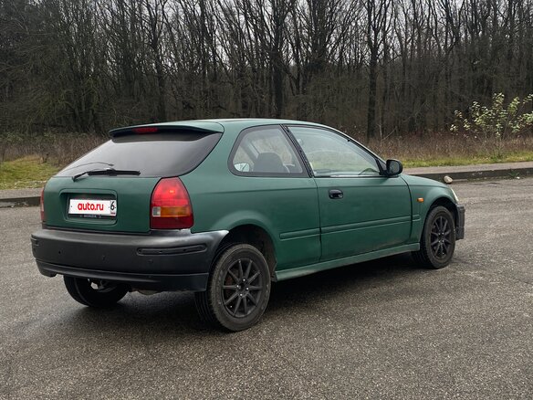 1997 Honda Civic VI, зелёный, 440000 рублей - вид 1